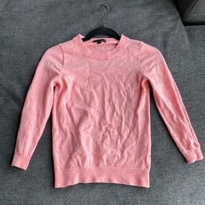 J. Crew pink tippi sweater